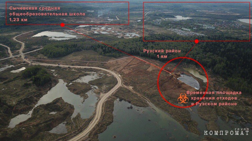 Ильдар Неверов строит в Московской области якобы временную свалку, которая имеет все шансы стать очередным полигоном