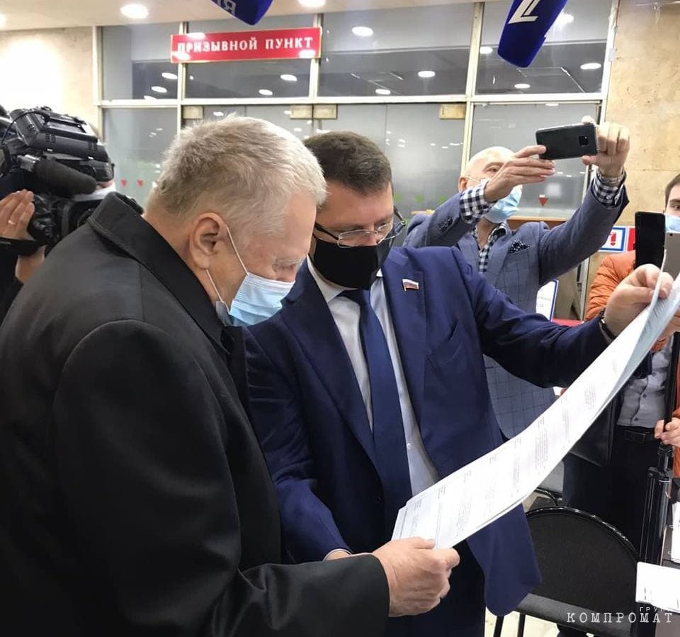 Владимир Жириновский и Сергей Жигарев
